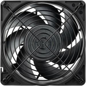 Silverstone SST-FHS140X - Krachtige 140mm x 38mm PWM industriële ventilator (140 mm, 1 x), PC ventilator, Zwart