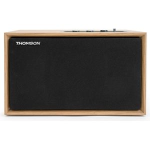 THOMSON WS302 - Bluetooth-luidspreker - Bruin - 50 W - 3,5 mm AUX-IN-ingang