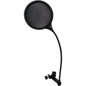 Omnitronic DSH-135 Microfoon Popfilter zwart, Microfoon Accessoires