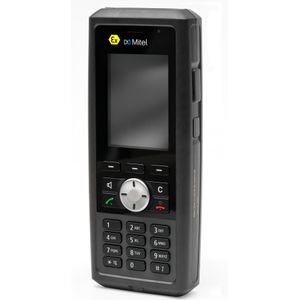 Mitel DECT-handset 742d met oplaadstation, touchscreen: Geen, Telefoon, Zwart