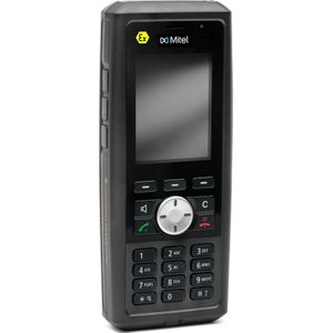 Mitel DECT-handset 742d met oplaadstation, touchscreen: Geen, Telefoon, Zwart