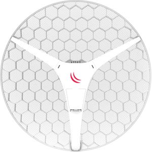 MikroTik LHG XL HP5 WLAN Access Point 54 Mbit/s Power over Ethernet (PoE) Wit (RBLHG-5HPND) (54 Mbit/s), Toegangspunt
