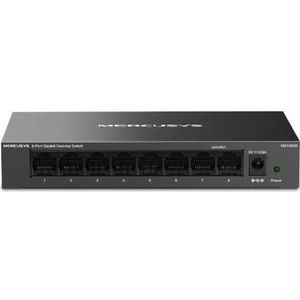 Mercusys MS108GS Switch für Netzwerk 8 Gigabit-Ports, Netwerkschakelaar