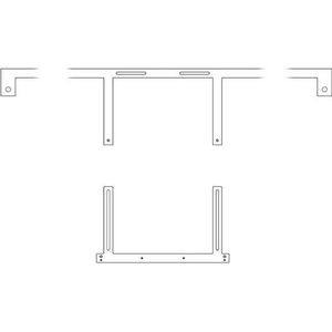 Hagor Cisco Room Kit Adapter Webex Board, zwart, Cisco Webex Room Kit, Accessoires voor digitale bewegwijzering, Zwart