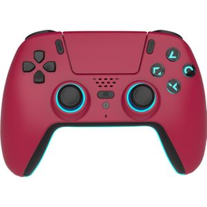 Freaks and Geeks Draadloze controller (PS5), Controller, Rood
