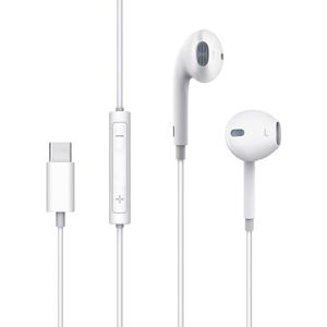 Mcdodo - Wired Earphones Element Series (HP-6071) - In-Ear, Type-C, 1.2m - White (Bedraad), Koptelefoon, Wit