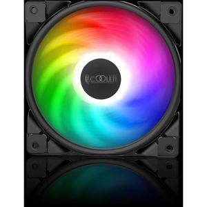 Pccooler GI-CX240 ARGB AIO, CPU waterkoelers, Zwart