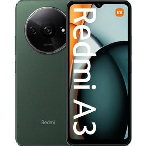 Xiaomi Redmi A3 (64 GB, Bosgroen, 6.71", Dubbele SIM, 4G), Smartphone, Groen