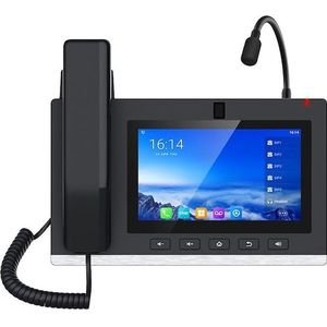 Fanvil - A308I - Telefoon - Zwart - Android 9.0 - Vol-duplex Spraakoproepen