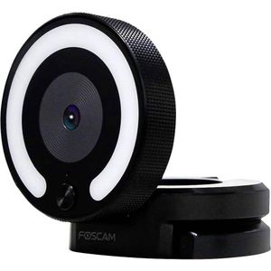 Foscam W28 (2 Mpx), Webcam, Zwart