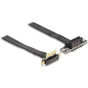 Delock - Riser Kaart - PCI Express x1 - Zwart - 30 cm Kabel