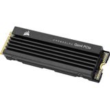 Corsair MP600 PRO LPX 4TB SSD - M.2 NVMe - Zwart