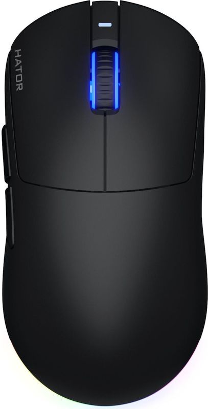 Hator - Quasar 3 - Draadloze Muis - Zwart - Optische Sensor