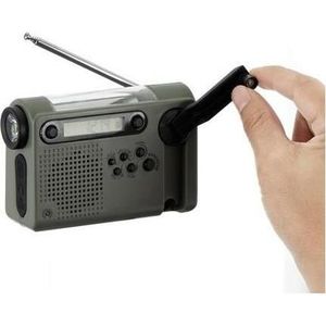 Felixx Zwengelradio RDS900GR Lamp bw (AM, FM, Bluetooth), Radio, Zwart
