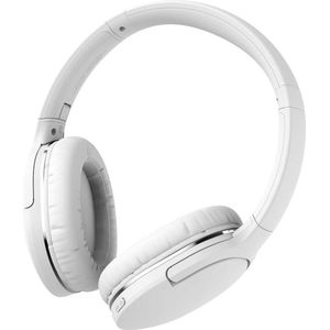 Baseus Encok Draadloze hoofdtelefoon D02 Pro Wit (40 h, Draadloze), Koptelefoon, Wit