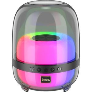 Hoco BT Speaker BS58, 10W, TWS, RGB, Schwarz (5 h), Bluetooth luidspreker, Zwart