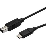 StarTech USB-C naar USB-B printerkabel (3 m, USB 2.0), USB-kabel