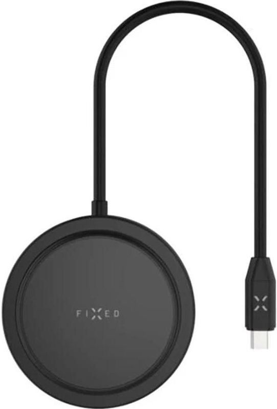 Fixed - MagHUB - USB-lader - Zwart - 7 Poorten en Draadloos Opladen