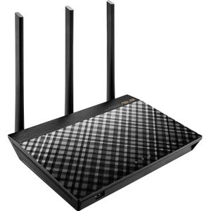 ASUS - RT-AC1900U - Router - Zwart - 600 + 1300 Mbps