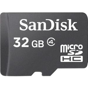 SANDISK Sd Card Micro 32gb Sdhc (32 GB, SDHC), Geheugenkaart