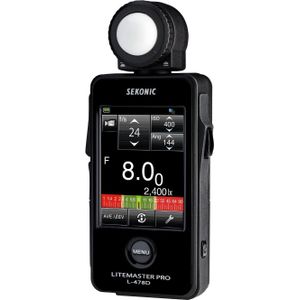 Sekonic L-478D Flash Master (Belichtingsmeter), Flitsaccessoires, Zwart