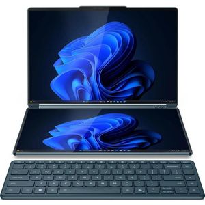 Lenovo Yoga Book 9 (14", 1000 GB, 32 GB, DE, Intel Core Ultra 7 255H), Notebook, Blauw