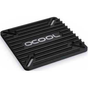Alphacool NexXxos GPX Pro rugplaat - Zwart, GPU Waterkoeler Accessoires