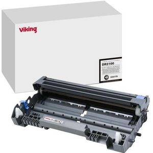 Viking - DR-3100 - Toner - Zwart - Compatibel met Brother-printermodellen