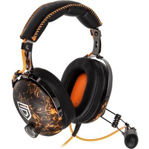 Arctic P533 (Bedraad), Gaming headset, Oranje, Zwart
