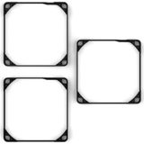 Noctua NA-SAVG2 chromax - Anti-Vibratieset - Zwart - Set van 3 Afdichtingen