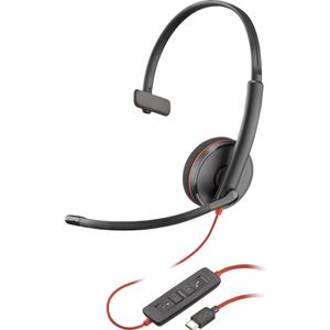 HP Blackwire 3210 USB-C monoaansluiting (Bedraad, USB-C), Kantoorheadset