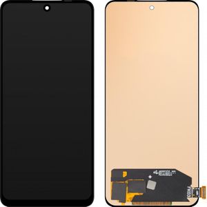 MP Display Unit für Oppo Reno12 F, w/o Frame, Aftermarket, Schwarz (Scherm), Onderdelen voor mobiele apparaten