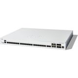 Cisco - Catalyst 1300-24XS - Beheerbare Switch - Zwart - 20 x 10G SFP+ poorten + 4 x 10GE gemengde poorten