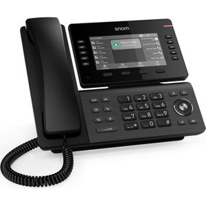 Snom - D815 - Telefoon - Zwart - VoIP - 12,7 cm Display