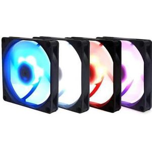 Scythe - Kaze Flex 92 Slim RGB PWM - PC Ventilator - Zwart - 92 mm