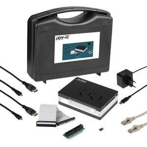 Joy-it Allround Starter Kit V1.2 inkl. Aufbewahrungskoffer, inkl. Gehäuse, inkl. Netzteil, inkl. HDMI™-K..., Ontwikkelborden + Kits