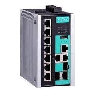 Moxa EDS-510E-3GTXSFP - Beheerde Gigabit Ethernet-switch met 7 10/100BaseT(X)-poorten (7 ports), Netwerkschakelaar