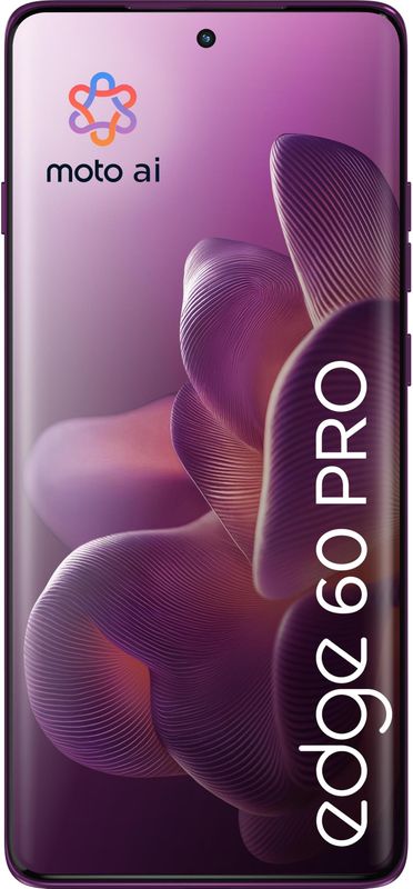 Motorola edge 60 pro 16,9 cm (6.67") Dual SIM Android 15 5G USB Type-C 12 GB 512 GB 6000 mAh Paars