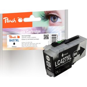 Peach PI500-397 inktcartridge 1 stuk(s) Compatibel Hoog (XL) rendement Zwart