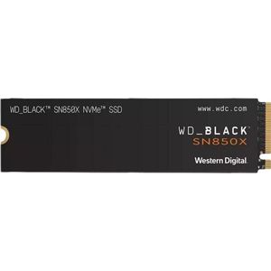 WD - BLACK SN850X - Interne Gaming SSD - 8TB - NVMe PCIe 4.0 x4