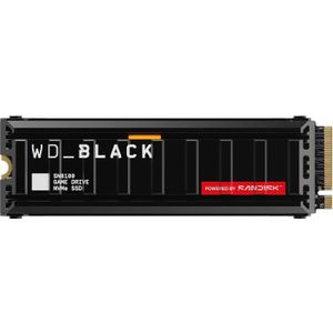 WD Black SN8100 mit Heatsink powered by SANDISK (4000 GB, M.2 2280), SSD