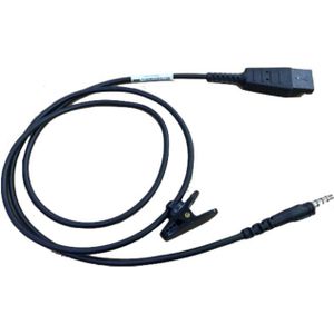 Zebra CBL-HS2100-QDC1-02 Kabel voor hoofdtelefoon/headset-accessoires, Accessoires voor barcodescanners