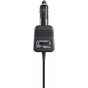 Hama Voedingseenheid voor auto, instelbaar, 1000mA, 12W, max. 12V, stabilis., 8 adapters, Auto-adapter, Zwart