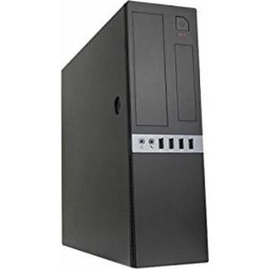 CoolBox COO-PCT450S-BZ computerbehuizing Laag Profiel (Slimline) Zwart 300 W