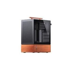 Jonsbo T7 PC-Gehäuse, Midi-Tower, mATX, Tempered Glass - schwarz (ATX), PC-behuizing, Zwart