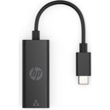 HPE - USB-C naar RJ45 Adapter G2 - Netwerkadapter - Zwart