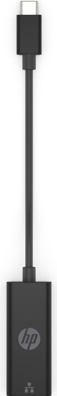 HPE - USB-C naar RJ45 Adapter G2 - Netwerkadapter - Zwart
