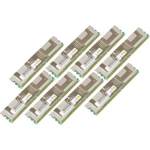 CoreParts MMHP077-64GB Geheugenmodule 8 x 8 GB DDR2 667 MHz ECC (495604-B21-RFB). (HP, 8 x 8GB), RAM Modelspecifiek, Groen