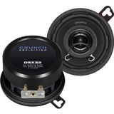 Crunch - DSX32 - Auto HiFi Luidsprekers - 8,7 cm - 2-Weg Coaxiaal