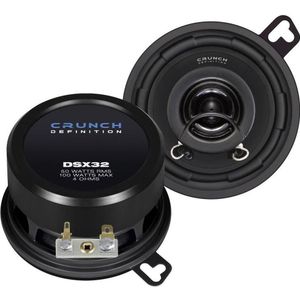 Crunch - DSX32 - Auto HiFi Luidsprekers - 8,7 cm - 2-Weg Coaxiaal